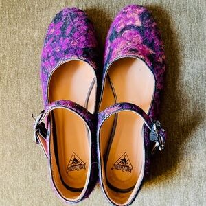 John Fluevog Pirouette Mary Jane Ballet Flats